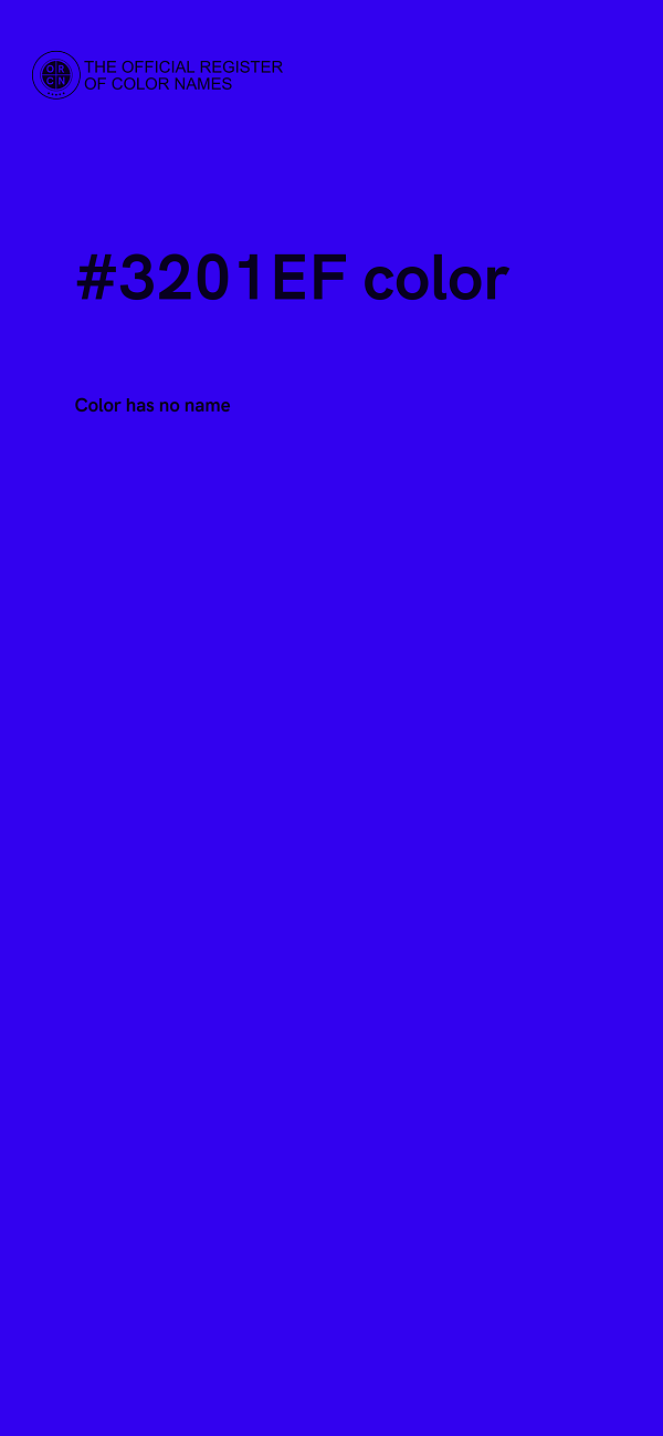 #3201EF color image