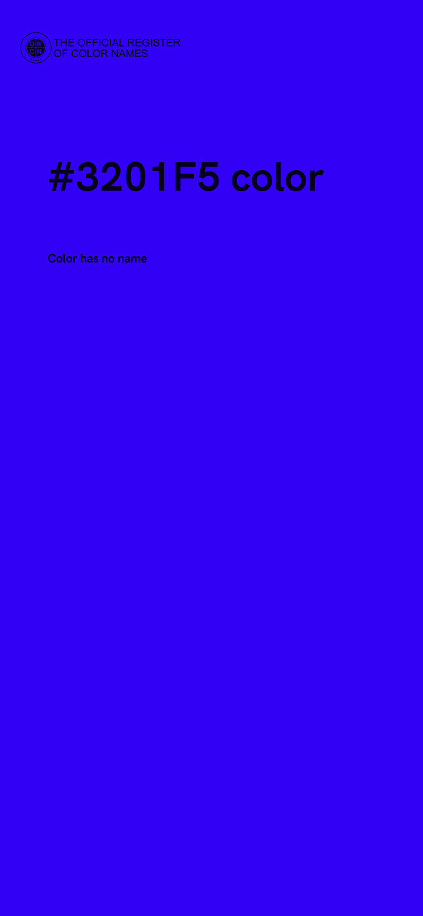 #3201F5 color image