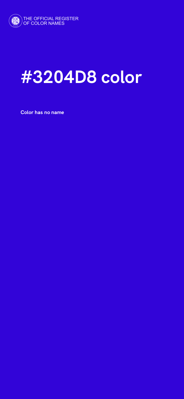 #3204D8 color image