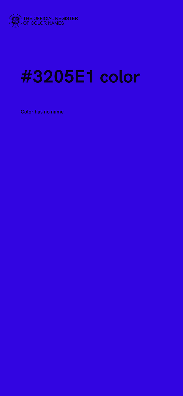 #3205E1 color image