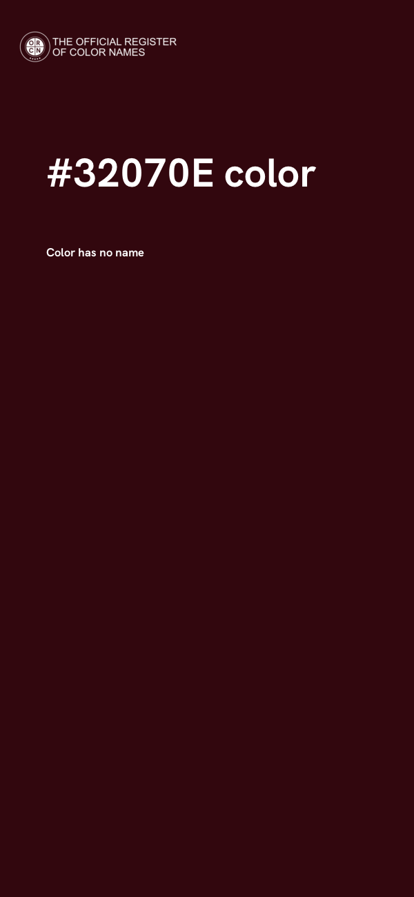 #32070E color image
