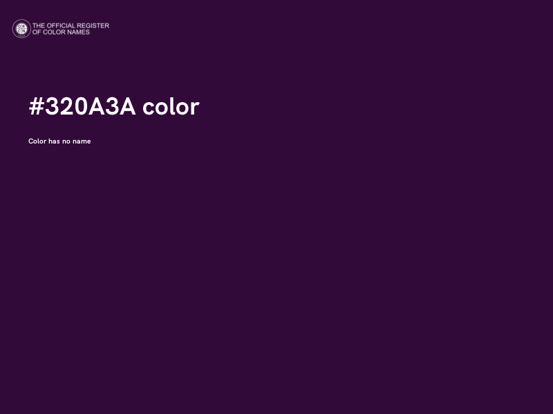 #320A3A color image