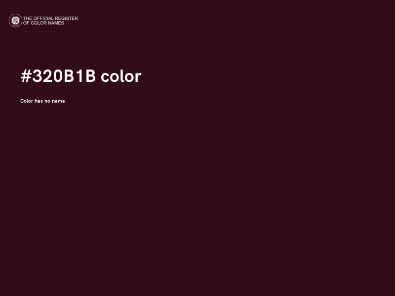 #320B1B color image