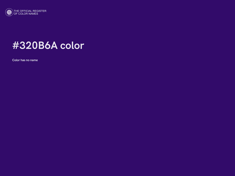 #320B6A color image