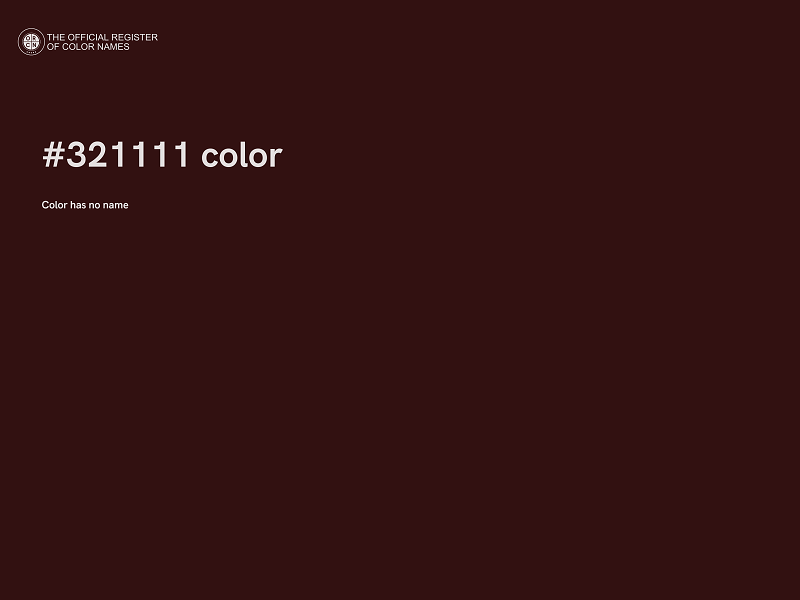 #321111 color image