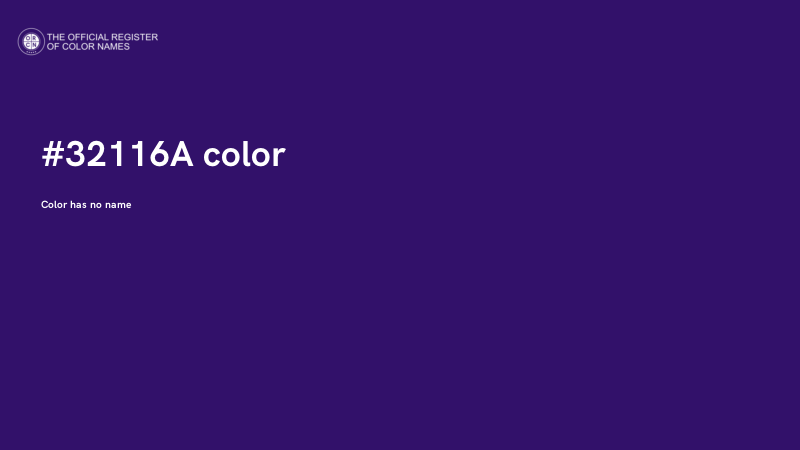 #32116A color image
