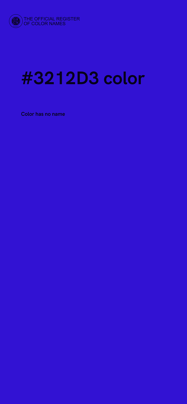 #3212D3 color image