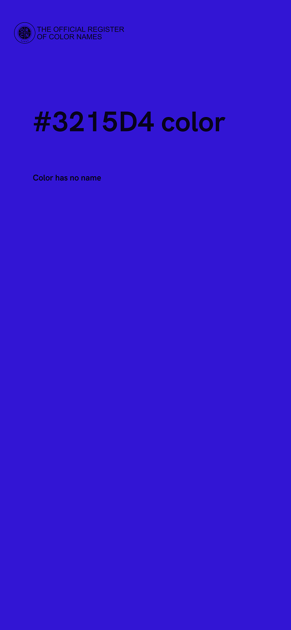 #3215D4 color image