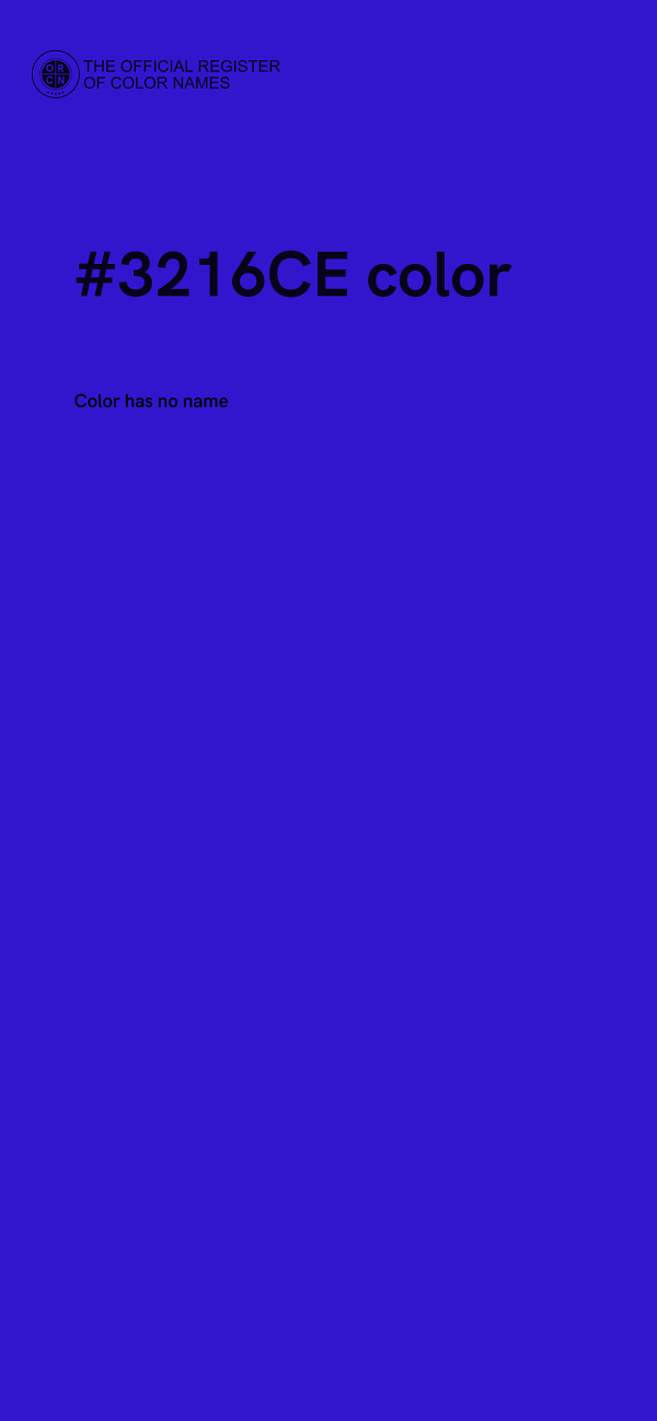 #3216CE color image