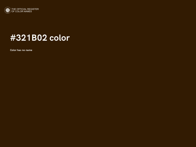 #321B02 color image