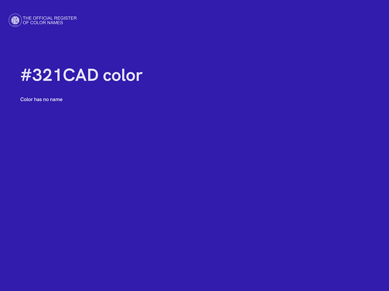 #321CAD color image