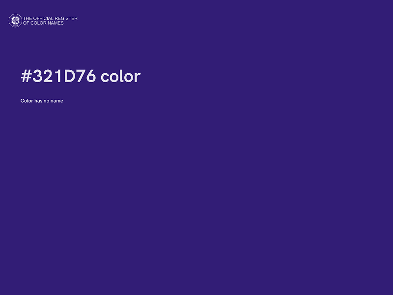 #321D76 color image