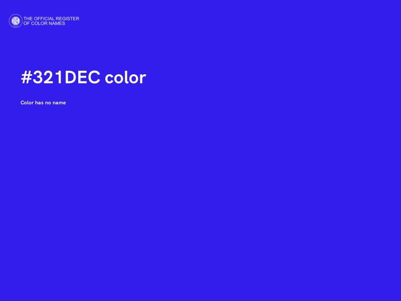 #321DEC color image