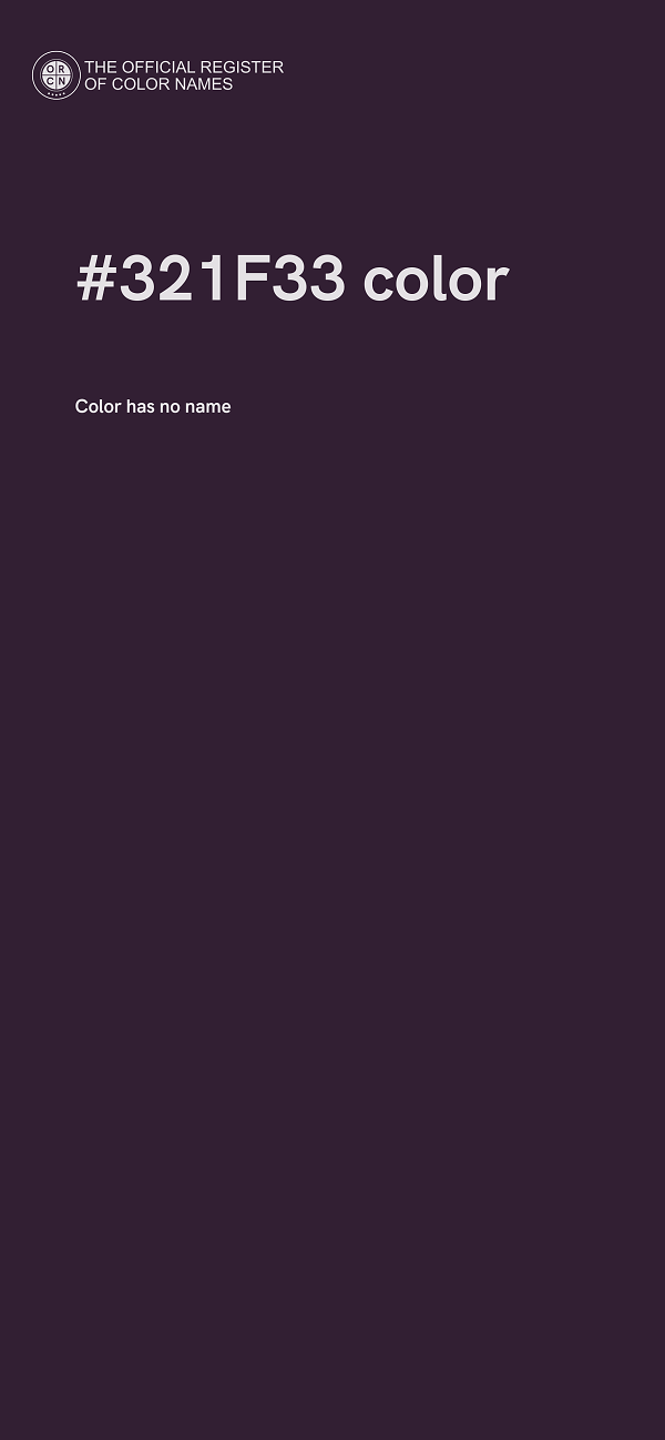 #321F33 color image