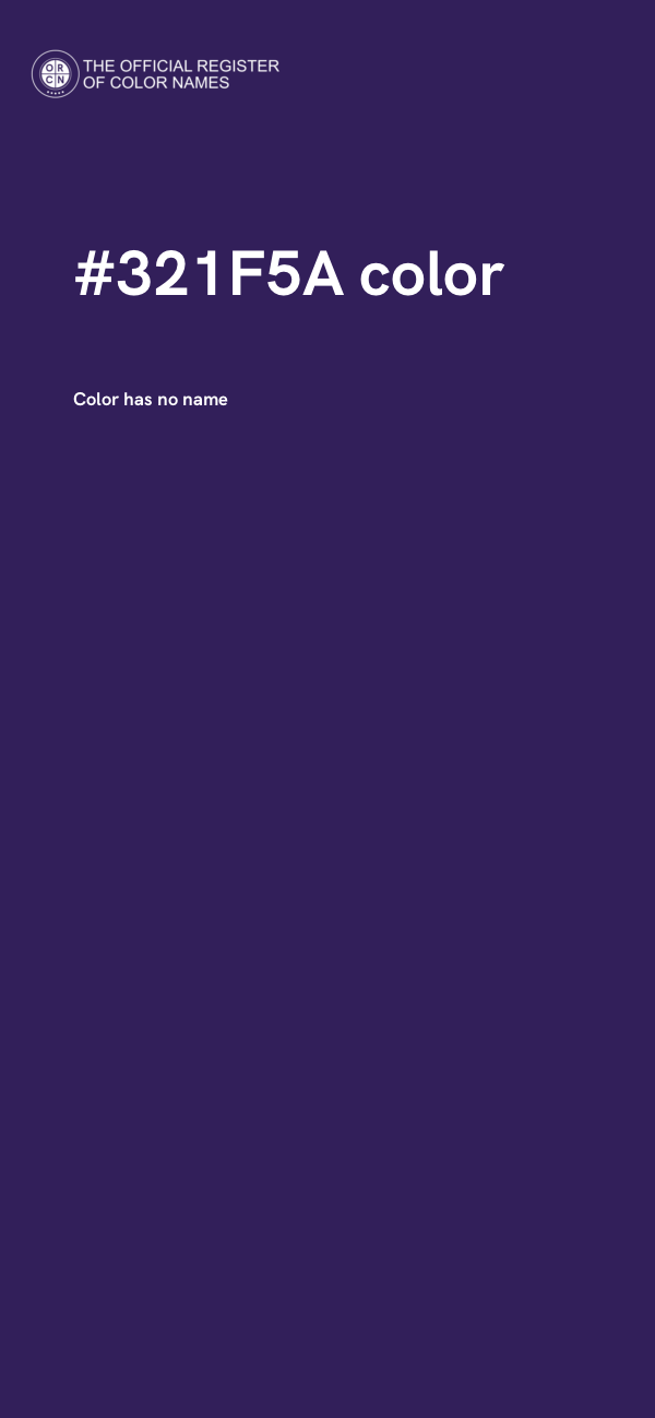 #321F5A color image
