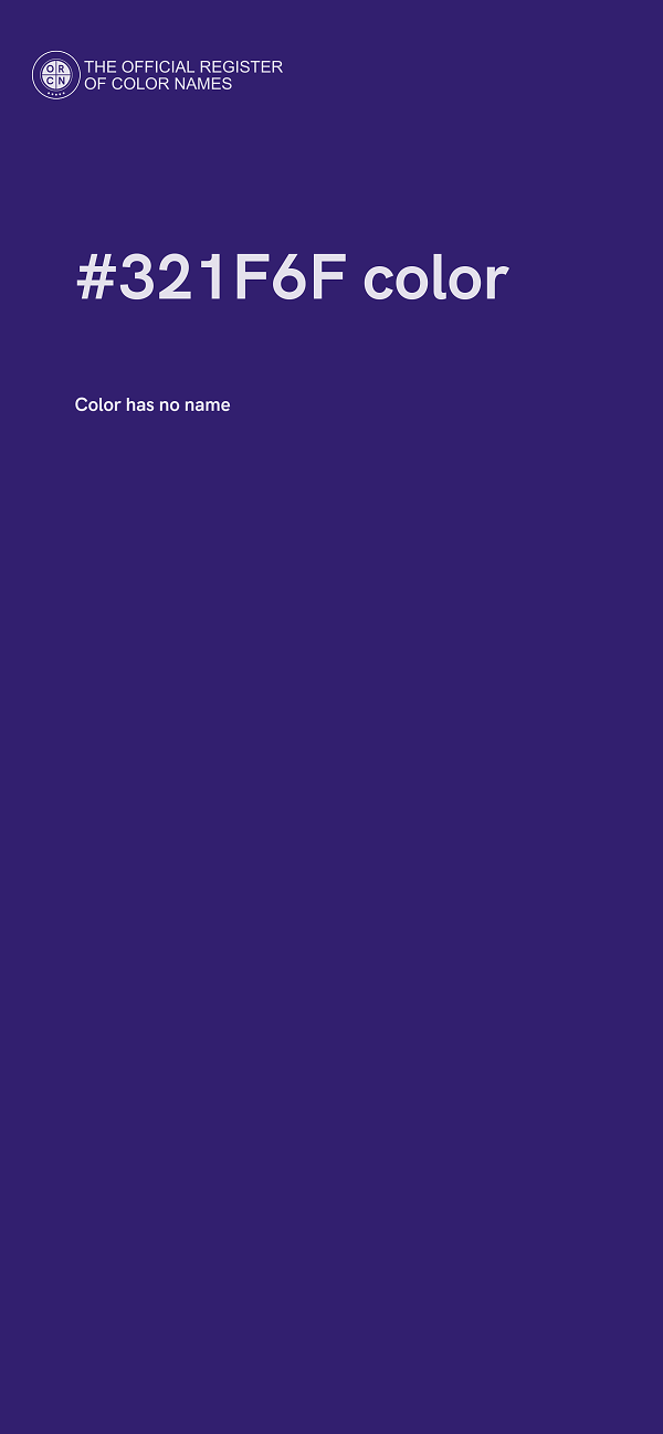 #321F6F color image
