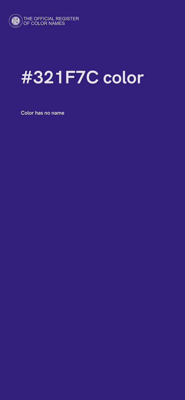 #321F7C color image