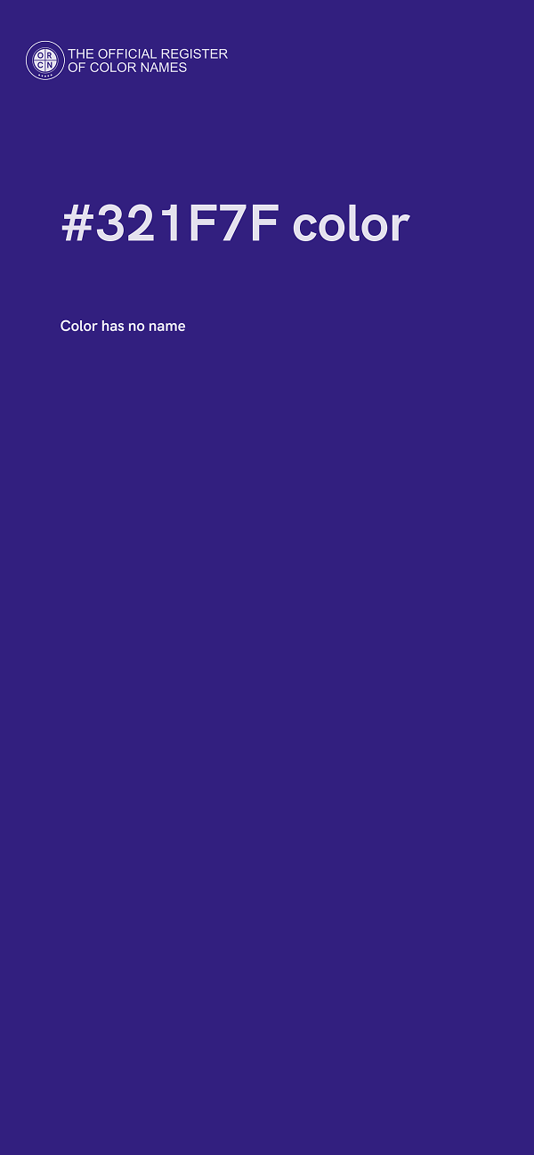 #321F7F color image