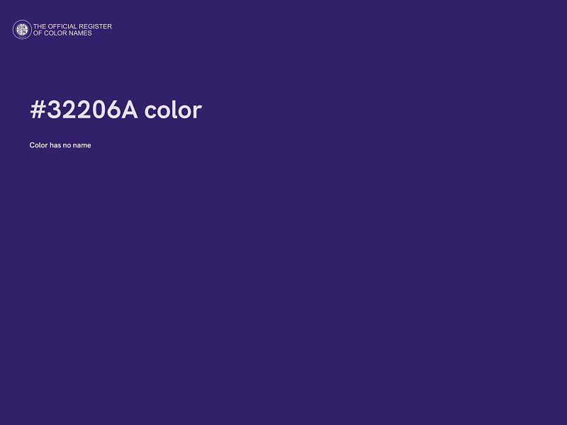 #32206A color image