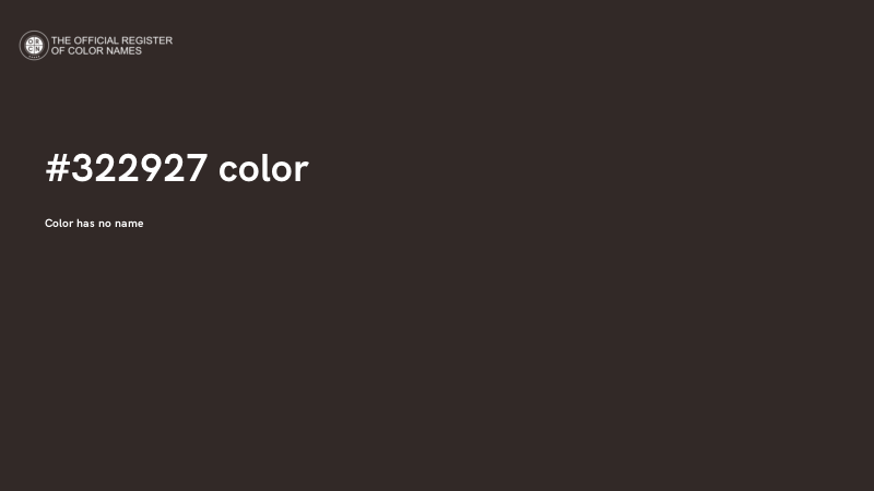 #322927 color image