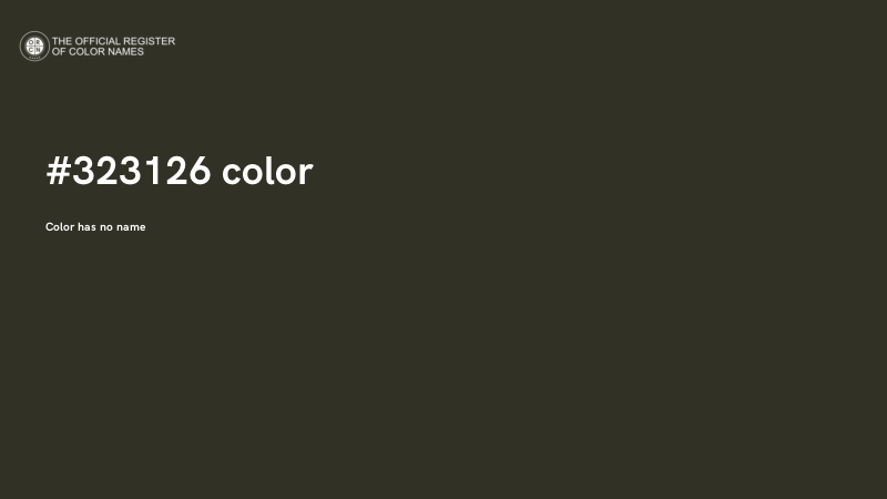 #323126 color image