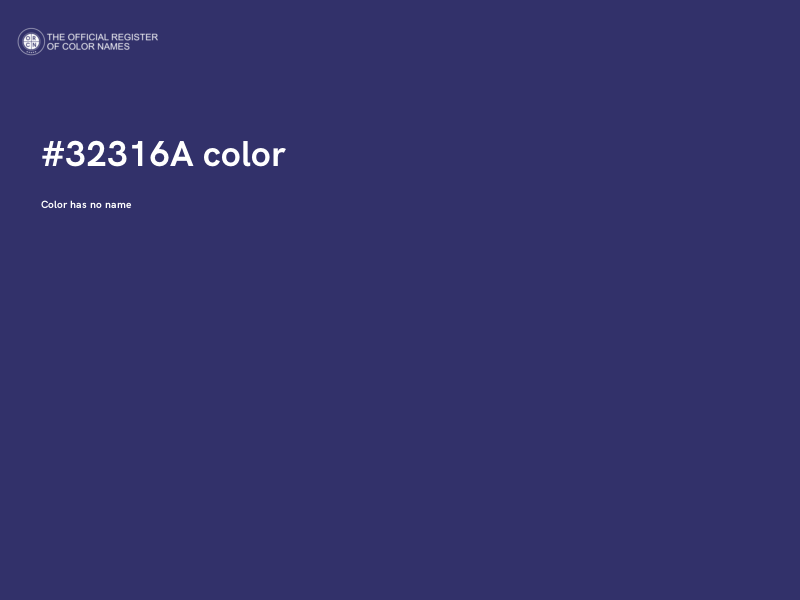 #32316A color image