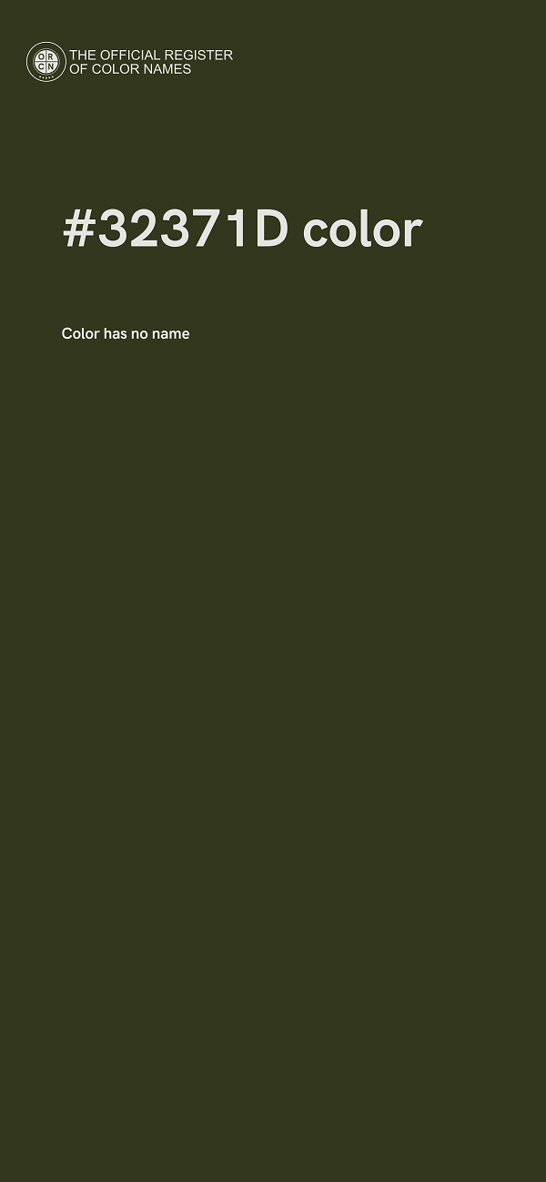#32371D color image