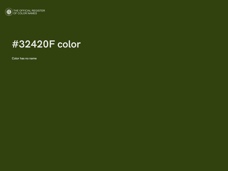 #32420F color image