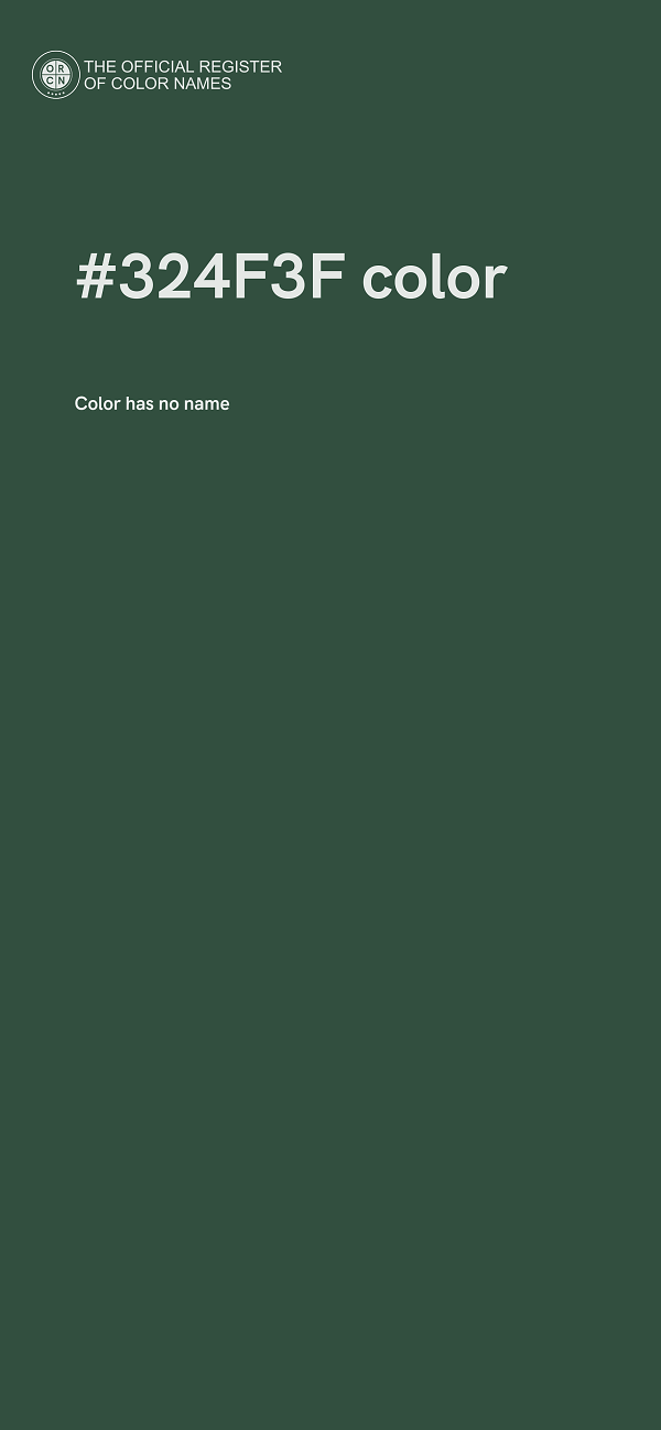 #324F3F color image