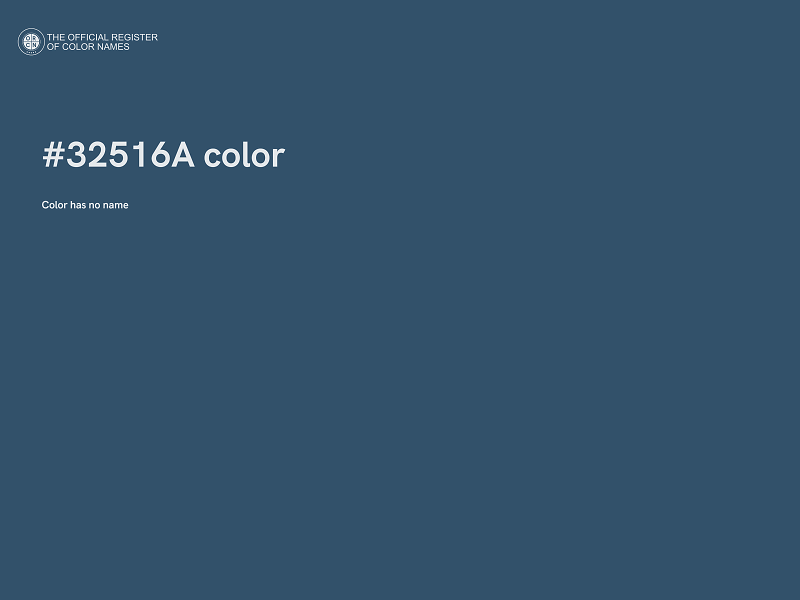 #32516A color image