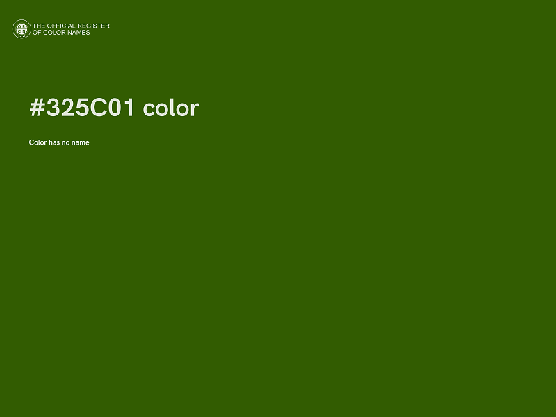 #325C01 color image