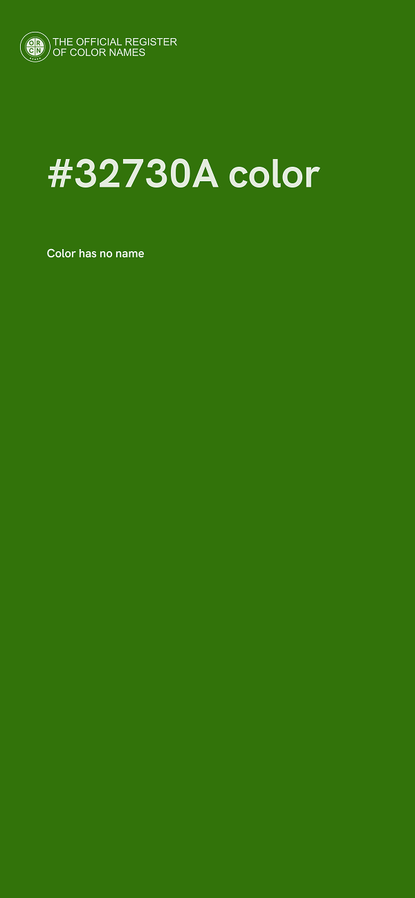 #32730A color image