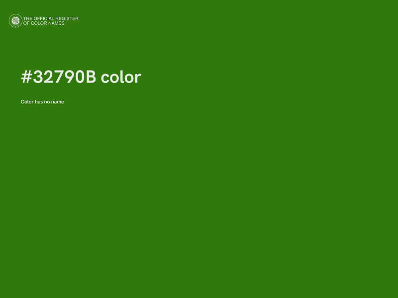 #32790B color image