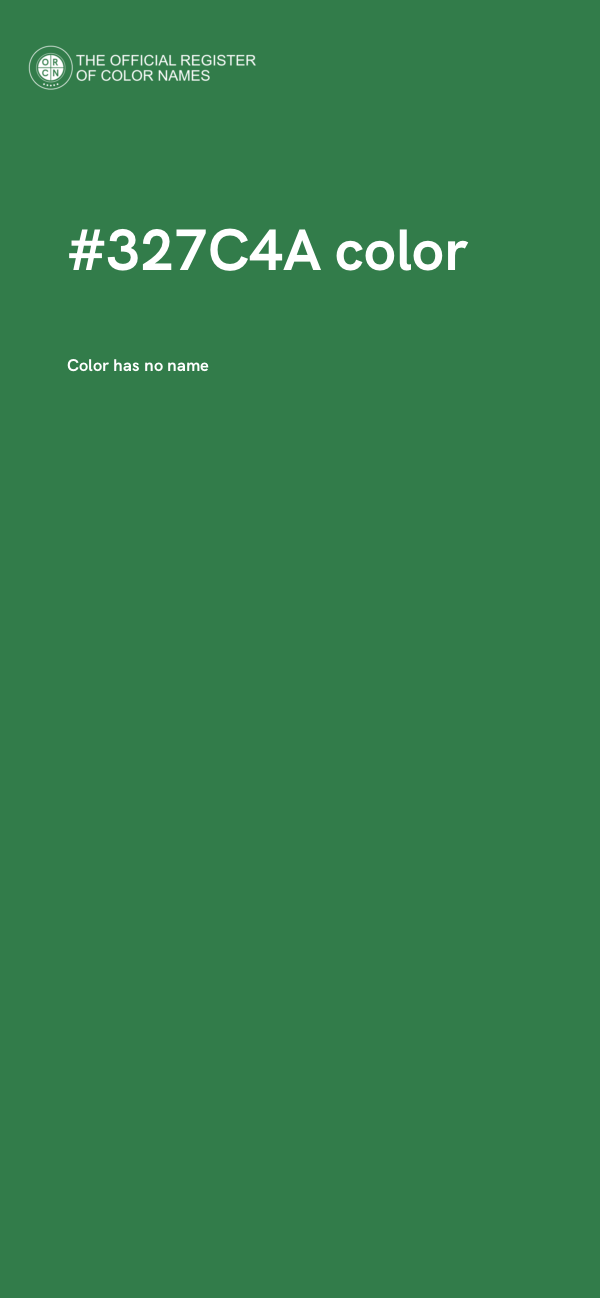 #327C4A color image