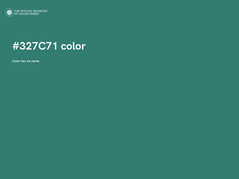 #327C71 color image