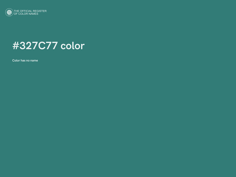 #327C77 color image