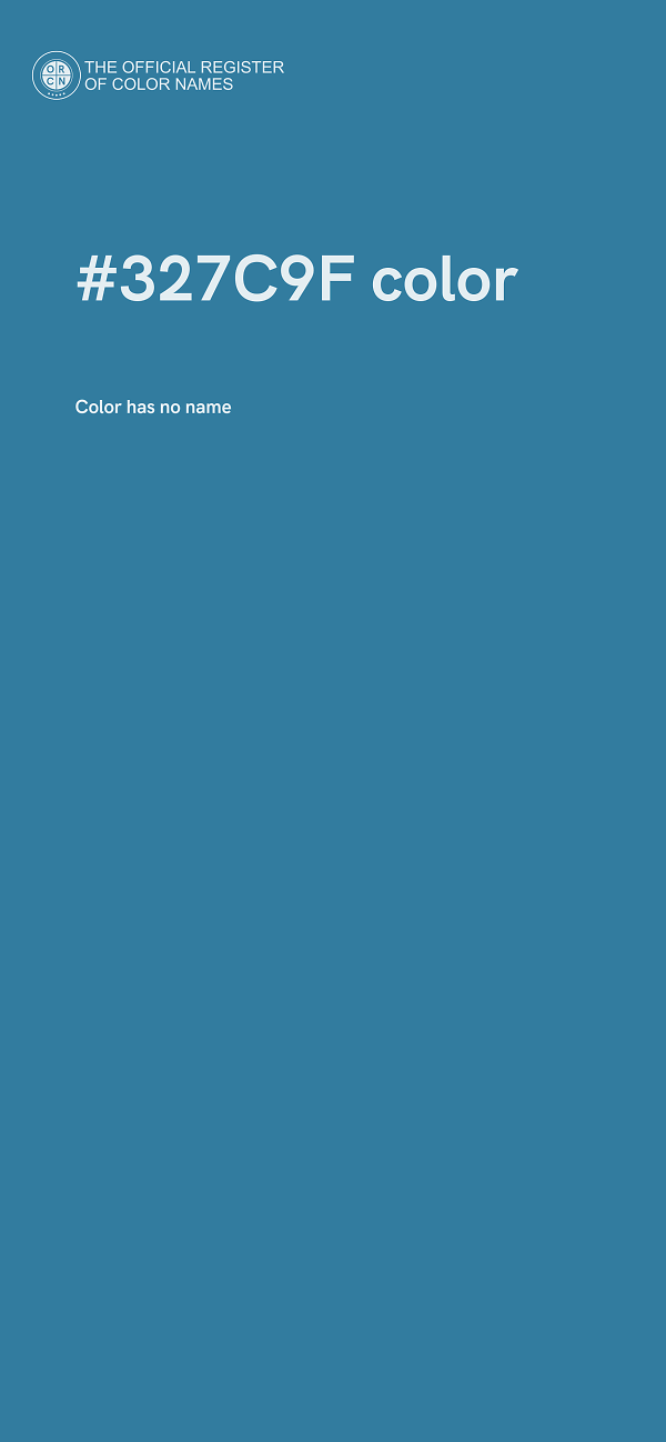 #327C9F color image