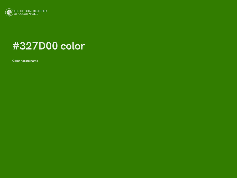 #327D00 color image