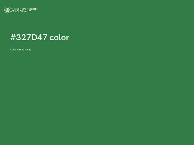 #327D47 color image