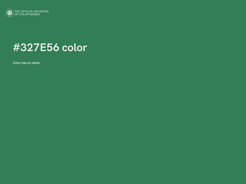 #327E56 color image