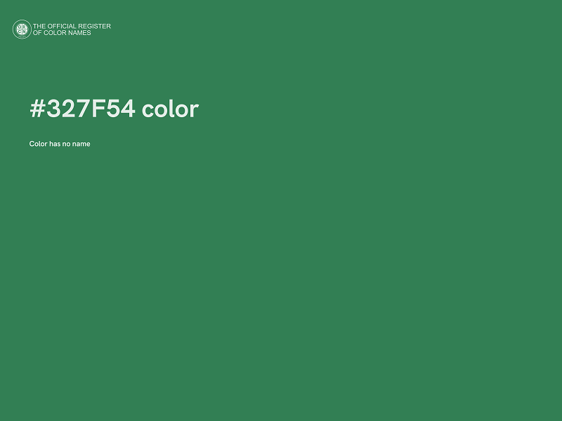 #327F54 color image