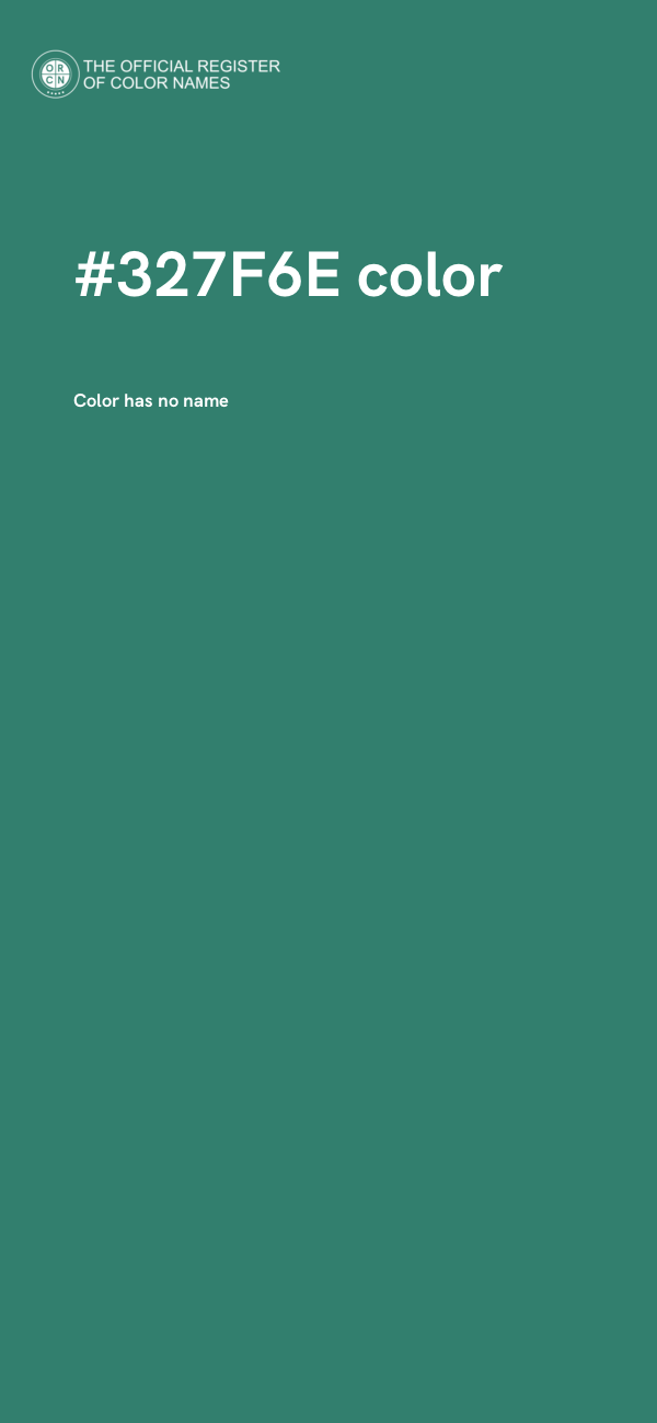 #327F6E color image