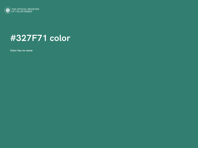 #327F71 color image