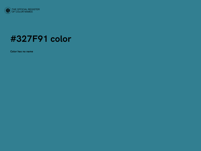#327F91 color image