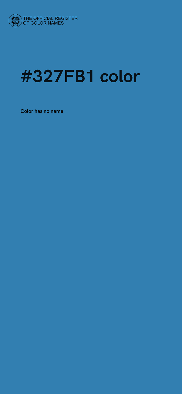 #327FB1 color image