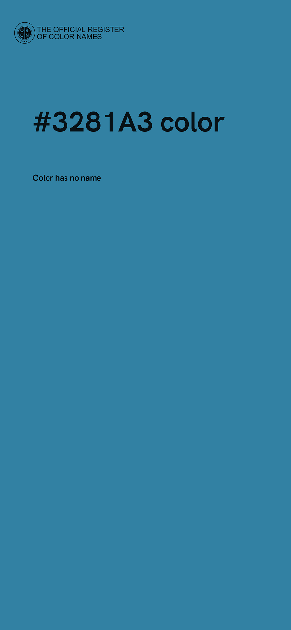 #3281A3 color image