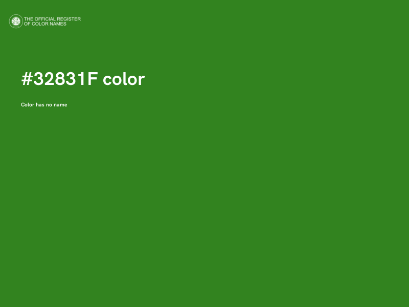 #32831F color image