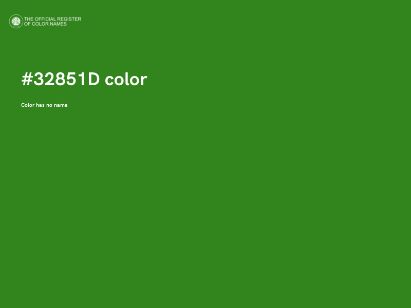 #32851D color image