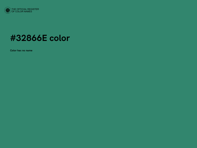 #32866E color image