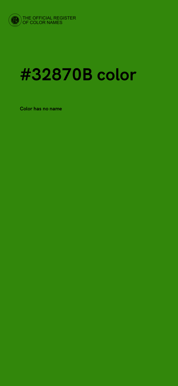 #32870B color image